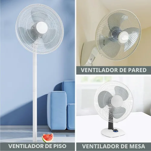 Vista 2 de DOITOOL Reemplazo de la cuchilla del ventilador de 16 pulgadas, 3 cuchillas