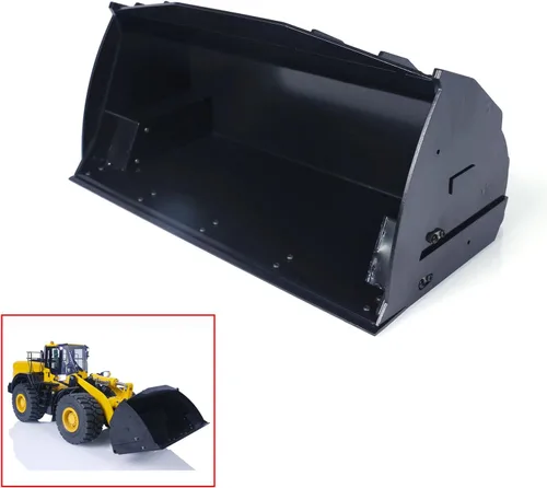 Vista 2 de TOUCAN RC HOBBY Cubo reversible 1/14 para WA480 RC cargador hidráulico control remoto coches parte