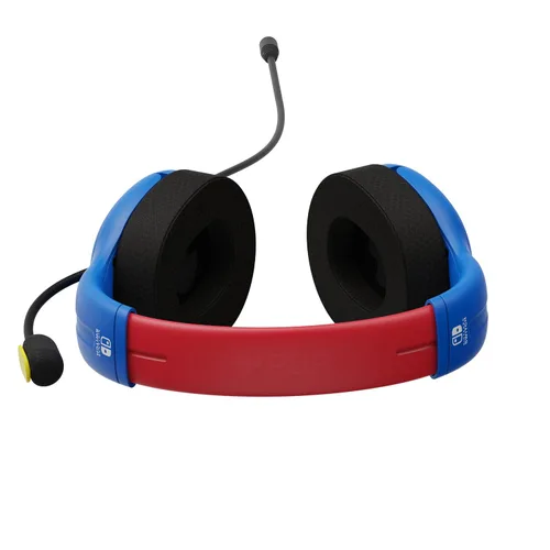 Vista 13 de PDP AIRLITE Headset with Mic for Nintendo SwitchLiteOLED - Mario Dash Blue