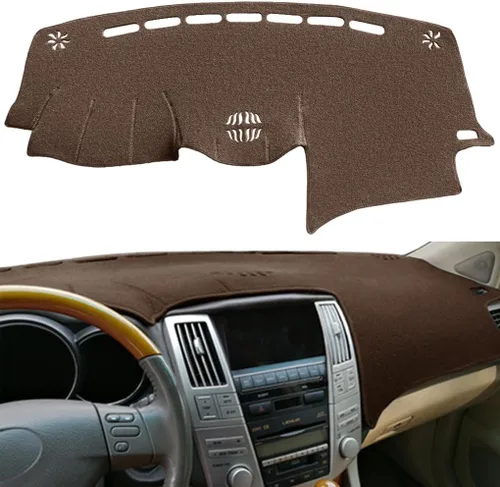Vista 7 de Alfombrilla para tablero para Lexus RX330 RX350 RX400h (beige) F82 Protector de alfombra de ajuste personalizado RX330/2007-2009 RX350/2006-2008