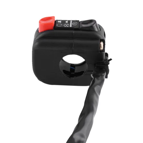 Vista 2 de Interruptor universal de apagado de arranque de motor de motocicleta de 7/8 pulgadas, impermeable, interruptor de apagado para ATV, Dirt Pit Bike