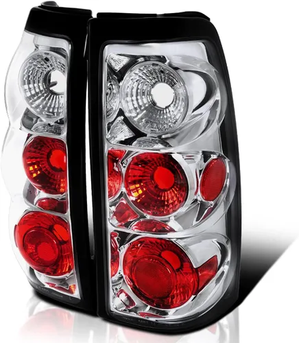 Vista 11 de Chevy Silverado 1500 2500 3500 Luces traseras., Negro