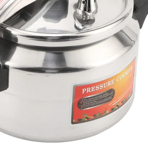 Vista 7 de DAUZ Olla a presión 3L, acero inoxidable, plata, tapa de bloqueo, perilla mecánica