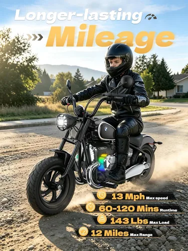 Vista 4 de ANPABO Motocicleta eléctrica para niños de 24 V con licencia BMW para niños Negro