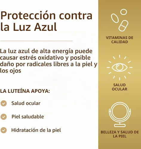 Vista 4 de Solgar Luteína 40 mg, 30 cápsulas blandas - Contiene luteína FloraGLO - Sin