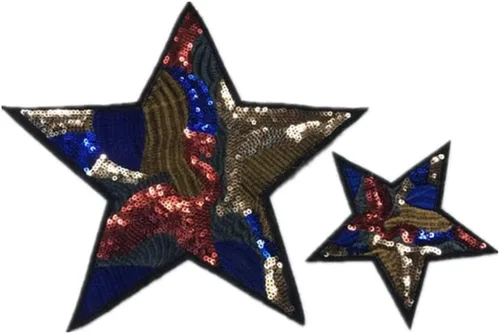 Vista 15 de Parche de lentejuelas de mariposa negra brillante, parches bordados con cuentas para coser ropa, sombreros, mochilas, disfraces, bolsos, decorativos