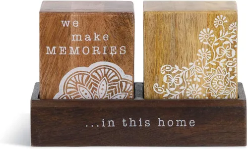 Vista 2 de DEMDACO Home Art Block Set, 3 piezas