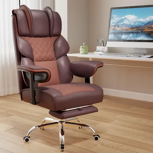 Vista 10 de Sillas de juego para adultos altos y niños, soporte lumbar, luces LED, respaldo alto, silla de computadora reclinable con reposacabezas