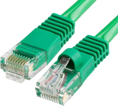Vista 116 de Cmple - Cable Ethernet Cat5e de 1.5 pies, Cable Patch Ethernet UTP Cat 5e de 350 MHz, Cable LAN de red de 1 Gbps, conectores RJ45, compatible