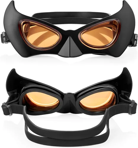 Vista 2 de Gafas de natación para niños – Superhéroe Batman – Divertidas gafas de natación para niños y niñas (de 3 a 8 años)