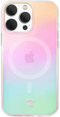 Vista 59 de VELVET CAVIAR Funda compatible con MagSafe para iPhone 15, probada en caídas de 10 pies, estampado de leopardo y amatista morada