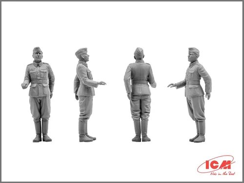 Vista 5 de ICM Modelos Segunda Guerra Mundial Equipo de Construcción de Personal Alemán