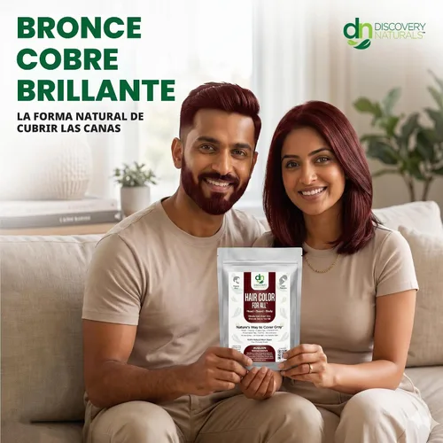 Vista 8 de Tintura para el cabello y las cejas Henna Maiden: 100 % natural y sin químicos