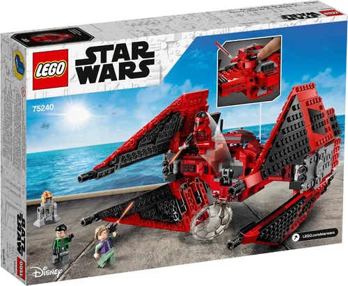 Vista 9 de LEGO Star Wars Resistance Major Vonreg's TIE Fighter 75240 Kit de construcción (496 piezas)