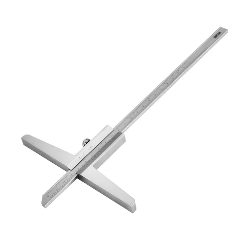 Vista 20 de Calibres de profundidad con calibre 0-150/7.874 in 0.001 in Precisión a prueba de golpes Herramienta de medición de cuatro usos