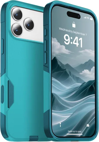 Vista 13 de jaroco Funda para iPhone 13 y Funda para iPhone 14 y Funda para iPhone 15 [Protección de Servicio Pesado][Protección contra Caídas de Grado