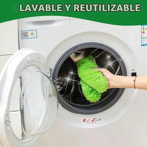 Vista 6 de Almohadillas de Microfibra Reutilizables para Trapeador Almohadillas Húmedas Lavables Compatibles con Repuestos de Almohadillas Swiffer Sweeper