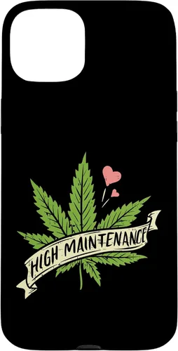 Vista 9 de High Maintenance Weed Cannabis Pocket 420 THC Stoner Gift Case for iPhone 17