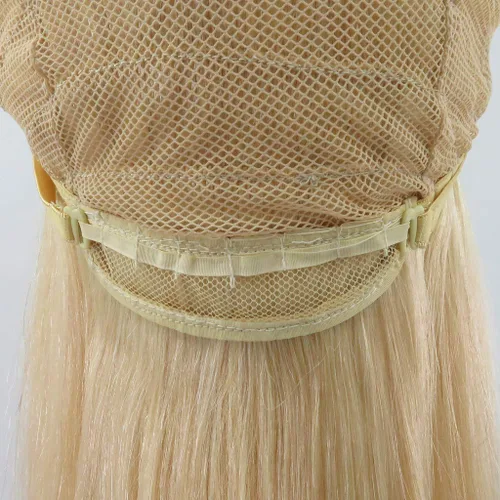 Vista 7 de RemeeHi Beauty - Extensiones de cabello lacio con 5 clips, parte en U 3/4, medias pelucas con correas ajustables, cabello humano real para mujeres