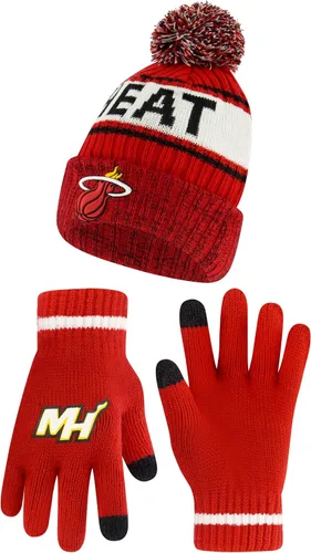 Vista 16 de Ultra Game NBA - Gorro de invierno súper suave para niños y niñas, con guantes de pantalla táctil extra cálidos