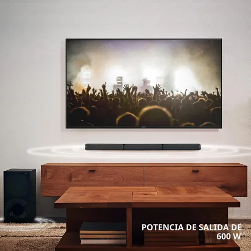 Vista 6 de Sony HT-S40R Sistema de Barra de Sonido de Cine en Casa 5.1ch, negro