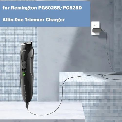 Vista 2 de Cargador para Remington PG525 PG6025 MB2500 PG6135 PG6060 Reemplazo de recortadora todo en uno para Remington PG606 PG6015 PG6135 Clippers Adaptador