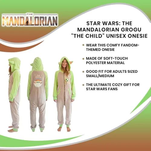 Vista 7 de Star Wars The Mandalorian, Grogu"The Child" - Mameluco para mujer
