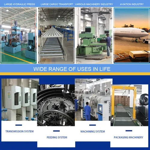 Vista 7 de FERCAISH 10 unidades de rodillos de acero inoxidable rodamientos de transferencia de bolas de rotación universal unidades de transferencia de bolas