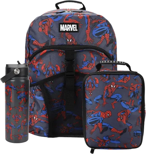 Vista 10 de Bioworld 16" Backpack & Lunch Box Set With Stainless Steel Water Bottle For School And Travel