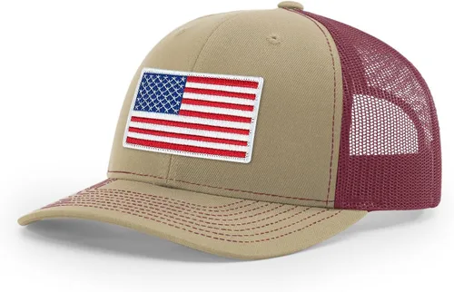 Vista 107 de Joe's USA Richardson 112 - Gorras de camionero con parche gráfico personalizado - Gorras estructuradas de cinco y seis paneles Richardson Premium