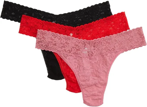 Vista 10 de hanky panky - Tangas originales de encaje Ropa interior para mujer, lencería de encaje Paquete de 3 o 5 Bcbl