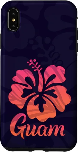 Vista 11 de Guam Hibiscus Flower Hafa Adai Guamanian Island Pride Case for iPhone 17