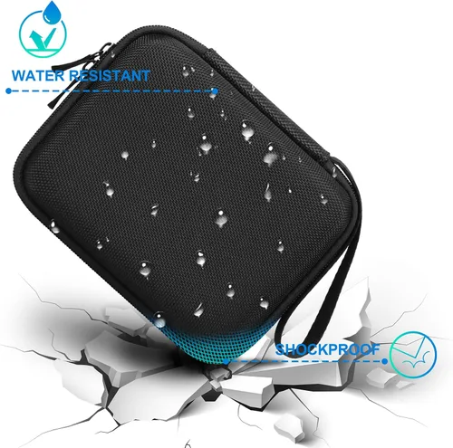 Vista 5 de BOVKE Funda de transporte compatible con Yoto Mini edición 2024 reproductor de audio y música para niños, bolsa de almacenamiento para altavoces