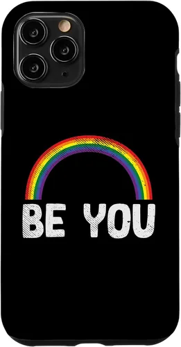 Vista 29 de Rainbow You Be LGBT Pride Flag Lesbian Gay Bi Trans Gift Case for iPhone 17