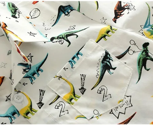 Vista 4 de Abolai Camisa tejida de manga corta con un bolsillo para niño