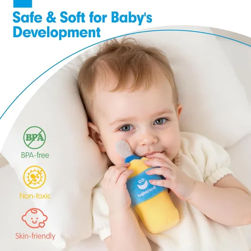 Vista 8 de hahaland Juguetes para bebés de 6 a 12 meses, juguetes para bebés de 3 a 6 meses, juguete Montessori para niños de 6 meses, juguete sensorial