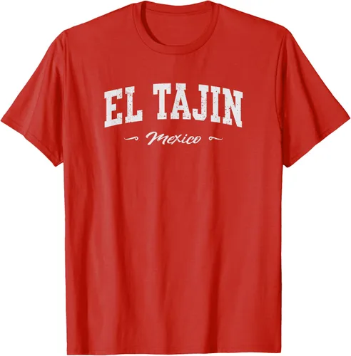 Vista 88 de Camiseta de recuerdo deportivo El Tajin Mexico, Negro