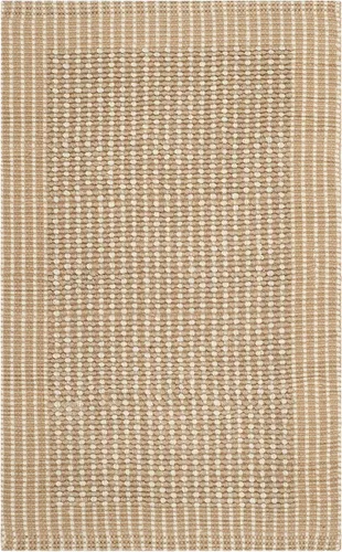 Vista 5 de SAFAVIEH Natural Fiber Collection - Alfombra de pasillo de 2 x 6 pies, marfil y beige, yute hecho a mano, ideal para zonas de alto tráfico en sala