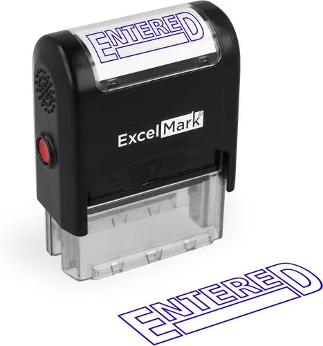 Vista 9 de ExcelMark Copia - Sello de goma autoentintado - Tinta azul A1539