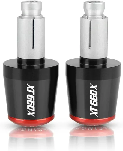 Vista 5 de Para XT660X 2004-2017 XT660 XT 660 X 660X 2005 7/8" 22MM Motocicletas Agarres Manillar Barra Extremo Tapón Tapón Perillas del manillar