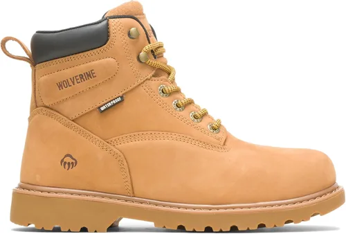 Vista 10 de Wolverine Floorhand Botas de trabajo impermeables con punta de acero de 6 pulgadas Marrón oscuro