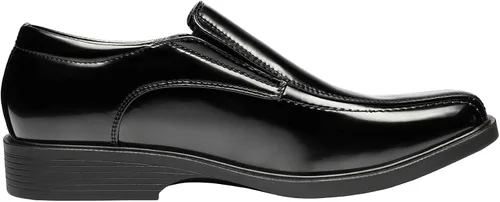 Vista 3 de Bruno Marc Men's Leather Lined Dress Loafers Shoes
