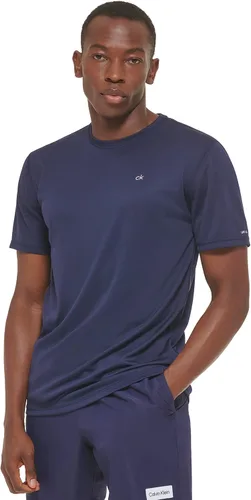 Vista 2 de Calvin Klein Manga corta ligera de secado rápido para hombre, protección UPF 40+