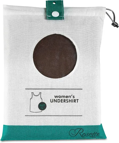 Vista 4 de Rosette Camiseta interior sin mangas para mujer - Algodón - Cuello alto, diseño de hombro completo