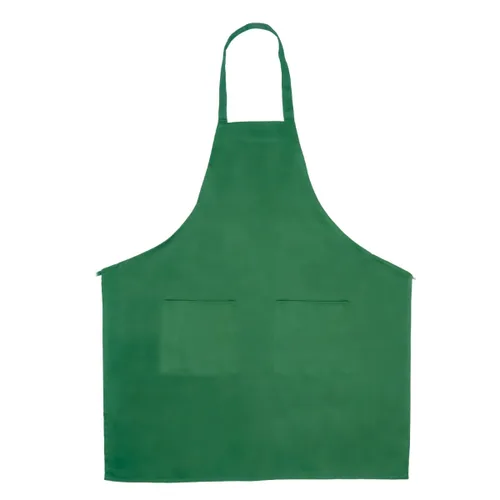 Vista 13 de Delantal profesional de longitud completa aprobado por el chef con dos bolsillos frontales, correa ajustable y resistente al agua para el personal