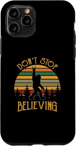 Vista 29 de Don't Stop Believing Bigfoot Rock And Roll Sasquatch Case for iPhone 16