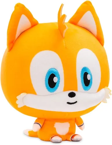 Vista 7 de TeeTurtle Knuckles - Peluche de Sonic the Hedgehog Cloudheads de 5 pulgadas, lindo peluche suave con licencia oficial de SEGA
