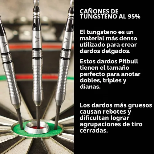 Vista 5 de Viper Blitz - Dardos con punta de acero de tungsteno 95% con estuche de almacenamiento/viaje
