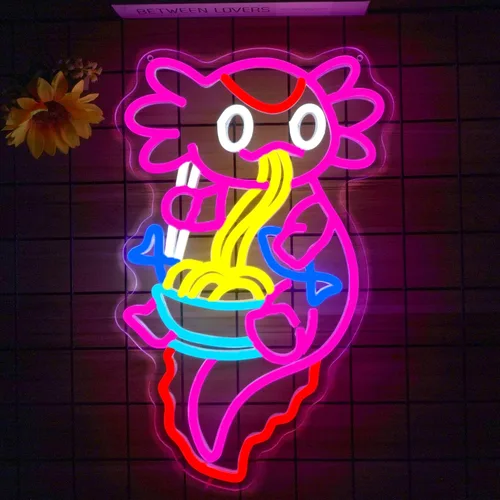 Vista 15 de Letrero de neón de arcade, luz LED, regulable, luces de juego para decoración de pared, alimentadas por USB, letrero de neón gaming para salas
