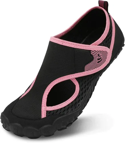 Vista 2 de Spesoul Zapatos de agua para mujeres y hombres, calcetines acuáticos de secado rápido para natación, playa, piscina, senderismo, entrenamiento